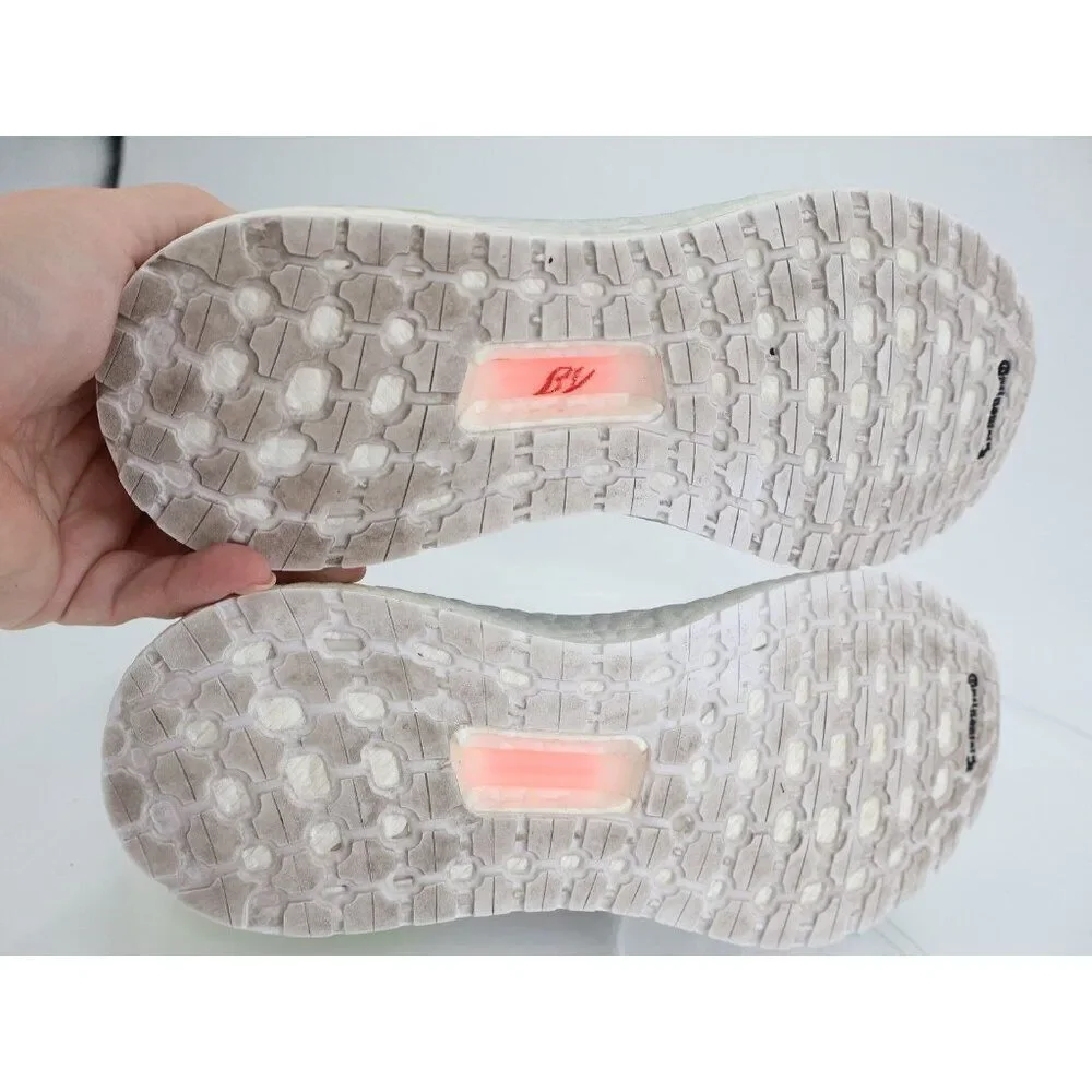 Adidas Ultraboost PB Running Shoes Women 7.5 Grey Silver White Continental Sole